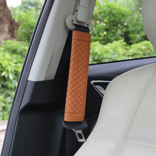 2 Auto Coche Pu Almohadillas Del Cinturón De Seguridad