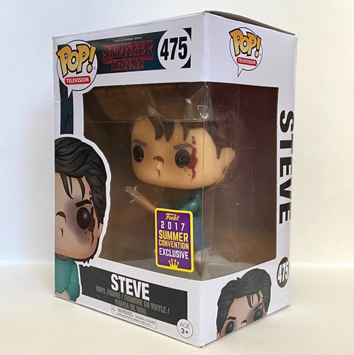 Funko Pop Steve 475 Stranger Things Edicion Exclusiva