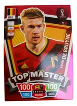 Comprar Adrenalyn Qatar 2022 - Carta Top Master #2 Kevin De Bruyne