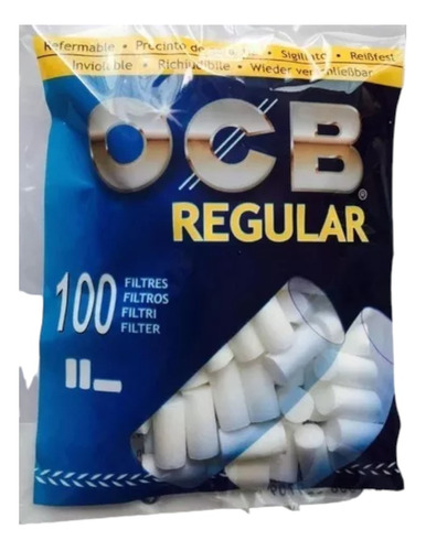 Filtros Ocb Regular 100unidades