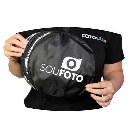 Rebatedor Fotográfico Refletor Difusor 5 Em 1 Sou Foto 60cm
