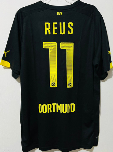 Jersey Borussia Dortmund 2016 Visita Negro Marco Reus