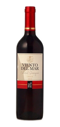 Vinho Tinto Chileno Viento Del Mar Cabernet Sauvignon 750ml 