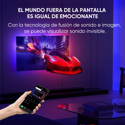 Cámara Rgbic Con Luz Led De Inmersión Para Tv Tira.