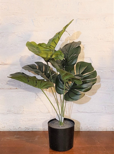 Planta Artificial Tipo Monstera 45 Cm (fa 133)