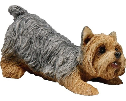 Escultura De Yorkshire Terrier (tamaño Real)