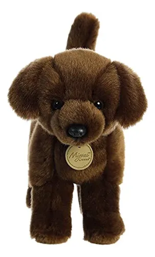 Pbs Aurora, Peluche De Labrador Chocolate De 10
