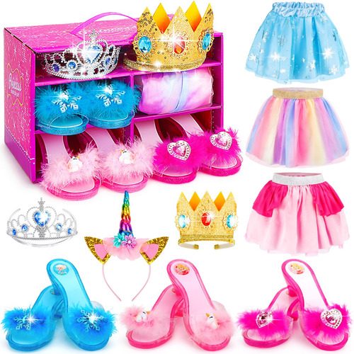 Kit De Zapatos De Vestir De Princesa  Los Disfraces De J.