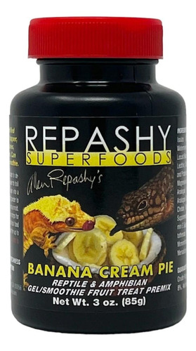 Repashy Prealimento Gel Reptiles Anfibios Banana Cream 85 Gr