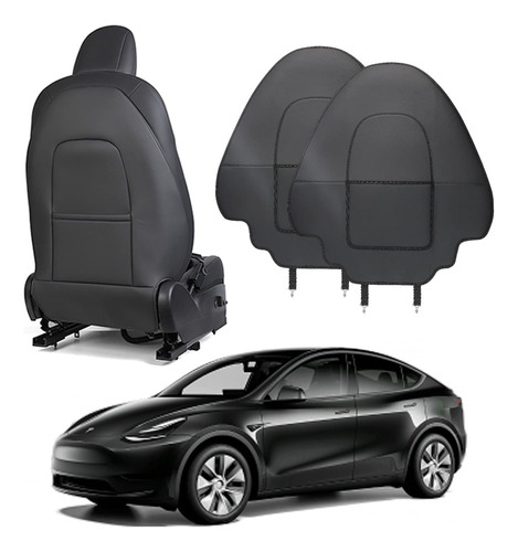 Evmods Funda De Asiento Trasero Para Tesla Model Y/3/s/x, 2