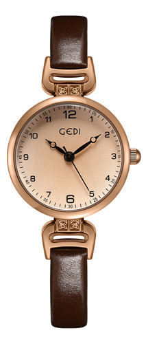 Reloj De Mujer Elegante Y Sencillo Con Correa Fina.