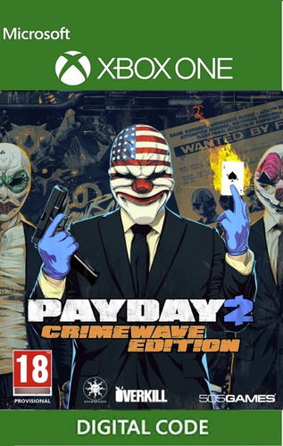Xbox One - Payday 2 Ce - Juego Completo (código Original)