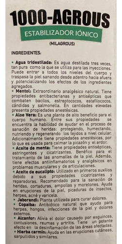 1000-agrous, Estabilizador Iónico, Crema De 150grs Neutra