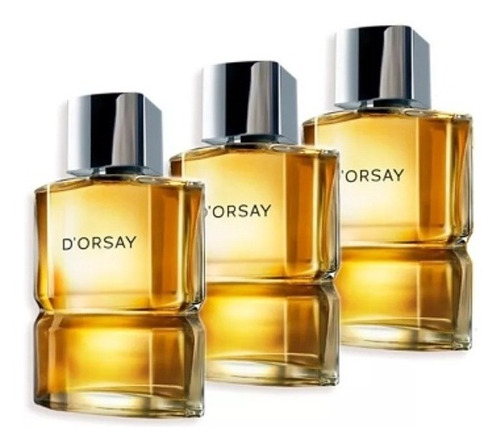3 Perfume Hombre Dorsay Esika 90ml Orig - mL a $552