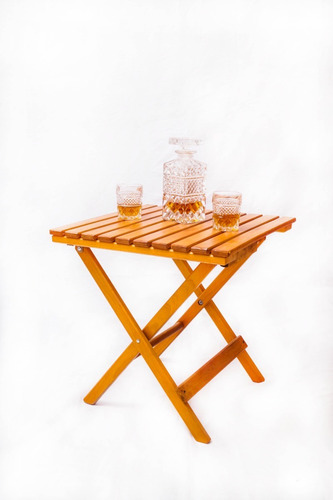 Imagen 3 de 3 de Mesa Plegable De Madera Pequeña