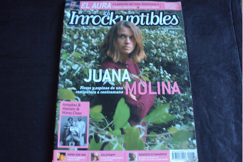 Revista Los Inrockuptibles # 95 - Tapa Juana Molina