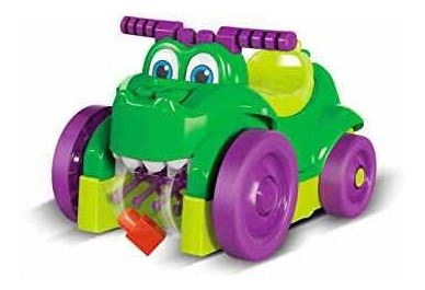 Mega Bloks Motococodrilo Cocodrilo Montable Come Bloques