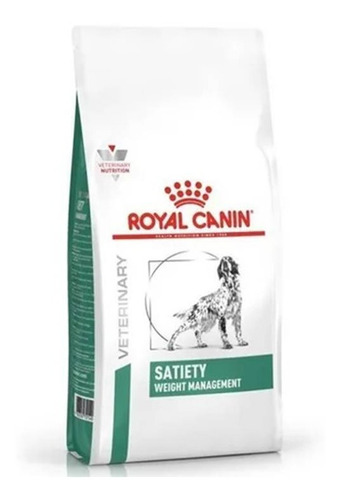 Imagen 2 de 3 de Alimento Royal Canin Veterinary Diet Canine Satiety Support para perro adulto todos los tamaños sabor mix en bolsa de 1.5kg