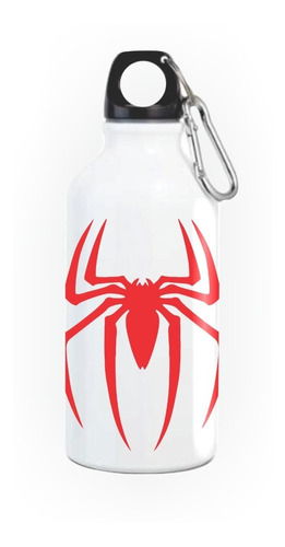 Termo Spiderman Hombre Araña Botilito Botella Aluminio  