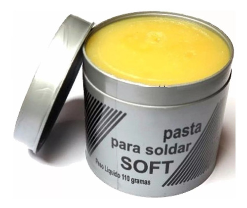 Pasta Fluxo Para Soldar Cano Cobre Latão Hidráulica Gás Etc