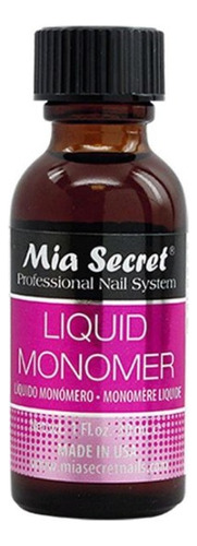 Mia Secret Monomero - 30 Ml El Mejor Precio Miss Uñas