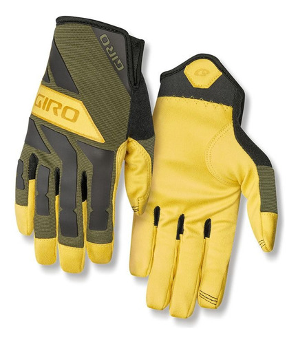 Guantes De Ciclismo Giro Trail Builder Largos Amarillos