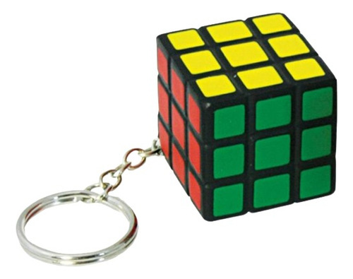 Cubo Magico 3x3 Cm Encapsulado 2 Pul 100 Pzs Llavero