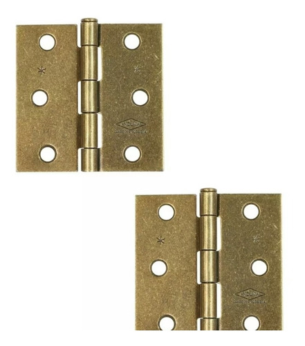 Bisagras 3x3 Para Puerta De Madera Carpintero S