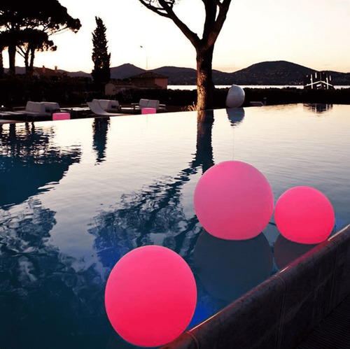 Imagen 6 de 6 de Ball Lámpara Led Bluetooth De Interior Y Exterior