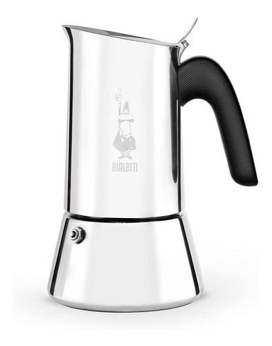 Cafeteira Venus Italiana De Aço Inox Bialetti 4 Xícaras