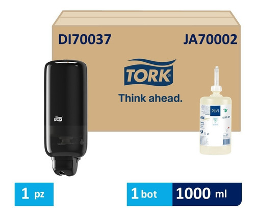 Dispensador Jabón Líquido Y Gel Tork + Carga Gratis