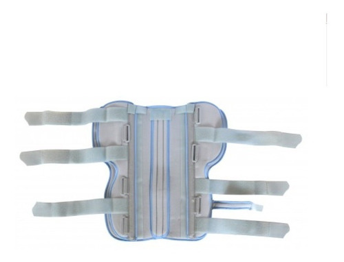 Imagen 3 de 3 de Inmovilizador Rodilla Tri Panel 22 PuLG Gris Medimetrics