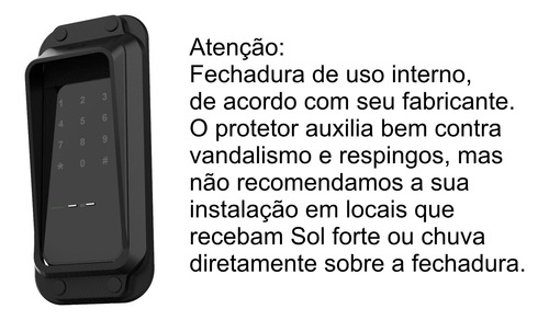 Protetor Compativel Com Fechadura Digital Pado Fds-10 Pado