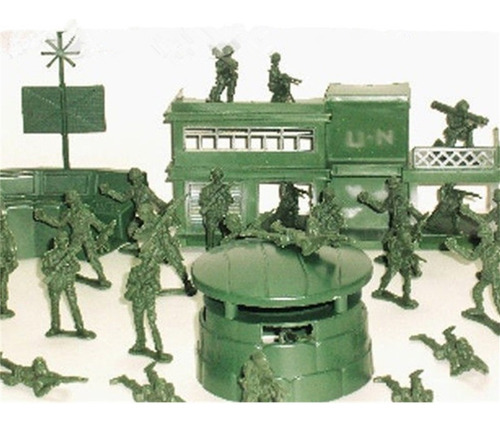 Set De Juego De 56 Piezas Con Base De Misiles Militares Toy