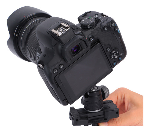 Adaptador TriPod Ball Head Hot Shoe Mount, Giratório De 360