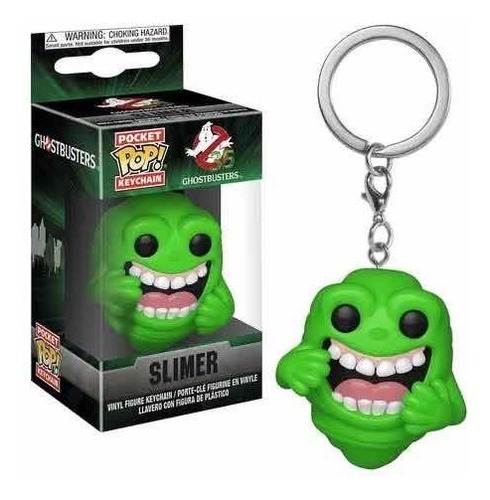 Slimer Ghostbusters Llavero Funko Pop Nuevo Y Original