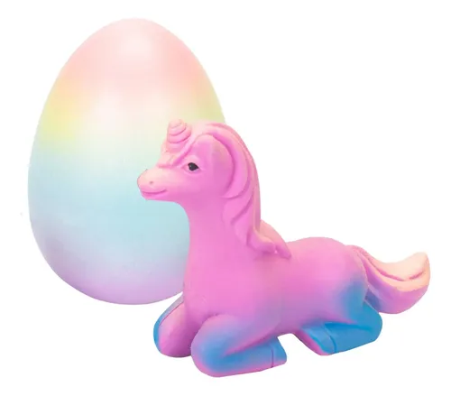 MEGGA Egg Galupy Mermaid: Huevo Sorpresa De Unicornio Que Eclosiona En El Agua Y Crece Hasta 20 Cm. Incluye 1 De 6 Figuras De Sirena Para Coleccionar. Regalo Mágico Para Niños.
