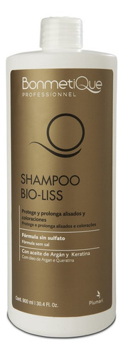 Kit Bonmetique Bioliss Shampoo + Acond. Teñidos X900ml