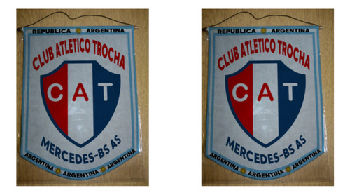 Banderin Chico 13cm Club Atletico Trocha Mercedes