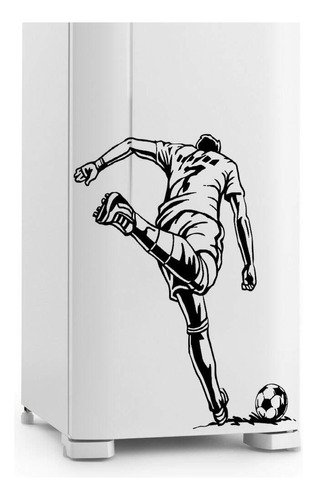 Adesivo De Geladeira Futebol Jogador 01-g 65x76cm