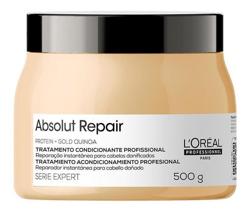 Kit L'oréal Pro Gold Quinoa - Shampoo E Máscara E Óleo 90ml