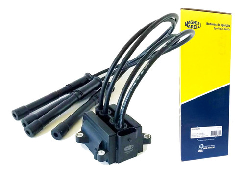 Jogo De Vela E Bobina Renault Clio 1.0 16v Flex