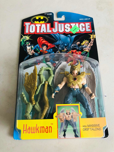Figura Coleccionable Total Justice Hawkman Dc Comics