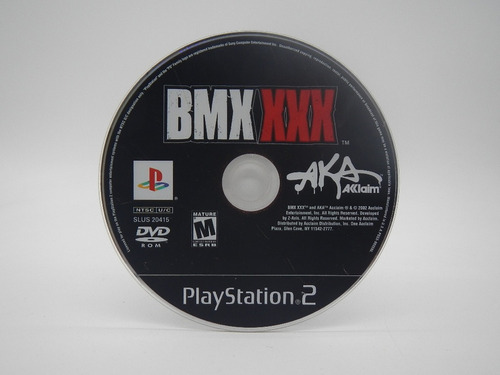 Bmx Xxx Ps2 Gamers Code*