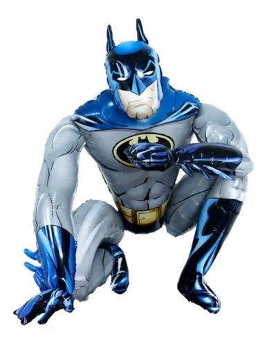 Globo Gigante Batman !! Cuerpo Completo Inflable Aluminizado