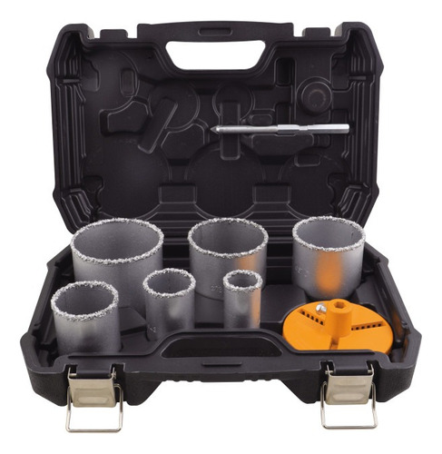 Set Sierra Copa De Carburo De Tungsteno 8pzs Para Taladro