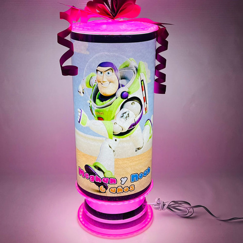 Centros De Mesa Buzz Toy Story 6 Unidades Con Luz 38 Altura