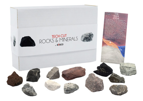 Eisco Kit De Ciclo De Rocas, 12 Piezas, Incluye Rocas Metam.