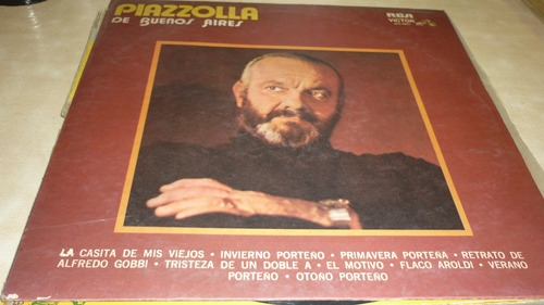 Astor Piazzolla De Buenos Aires Vinilo Excelente