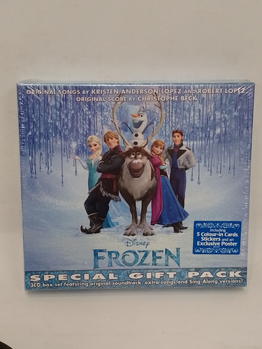 Frozen Special Gift Pack Cd X3 Nuevo